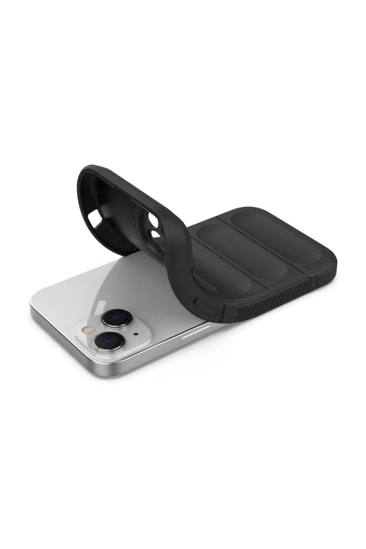 Mey İthalat® iPhone 16 Plus Kılıf Optimum Silikon - Siyah