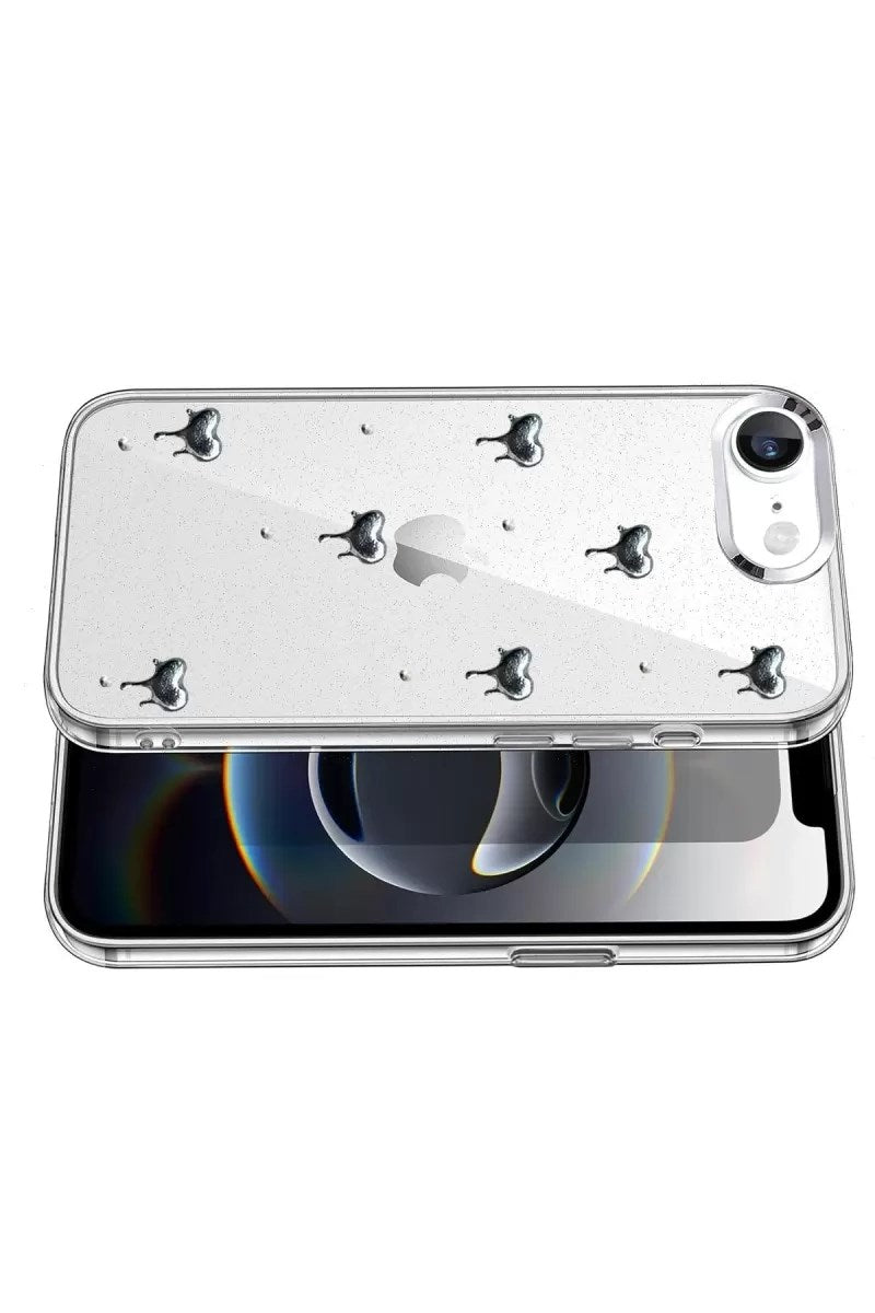 Mey İthalat® iPhone 16E Fiyonk Desenli Kapak - Desen 1
