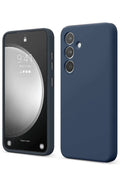 Mey İthalat® Samsung Galaxy S24 FE Kılıf First Silikon - Lacivert