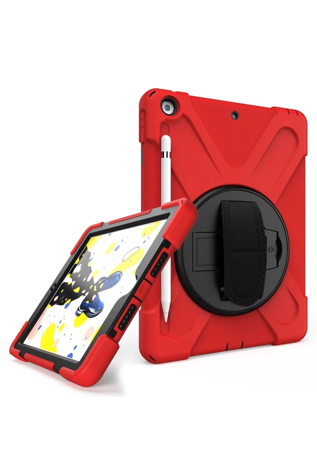 Mey İthalat® iPad Air 3 10.5 Kılıf Amazing Tablet Kapak - Kırmızı