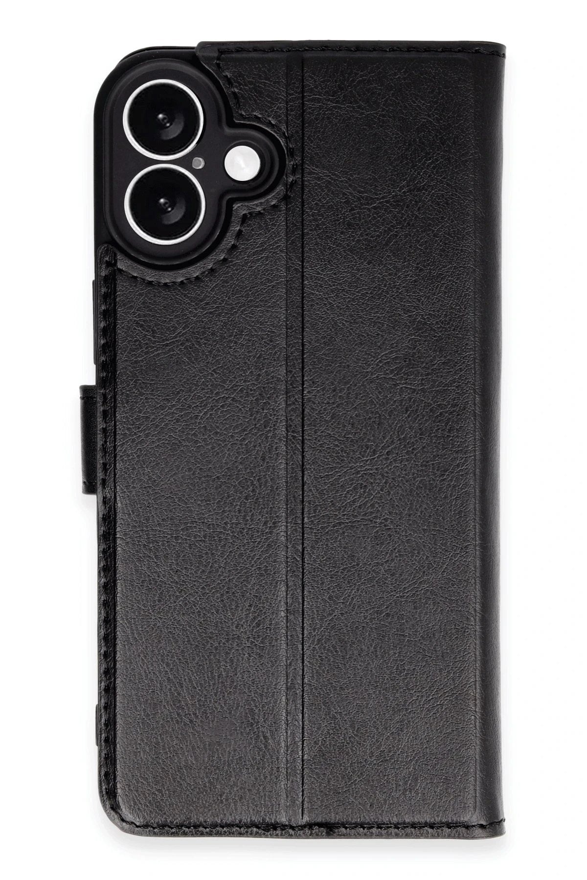 Mey İthalat® iPhone 16 Plus Kılıf Trend S Plus Kapaklı Kılıf - Siyah