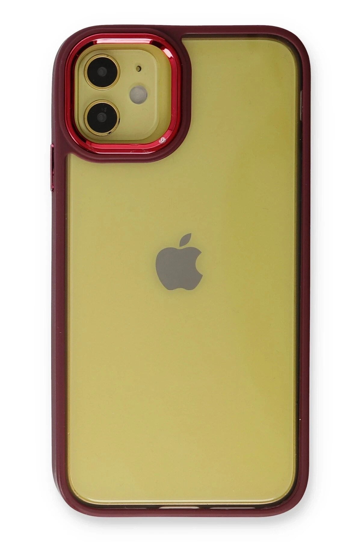 Mey İthalat® iPhone 12 Kılıf Dora Kapak - Kırmızı