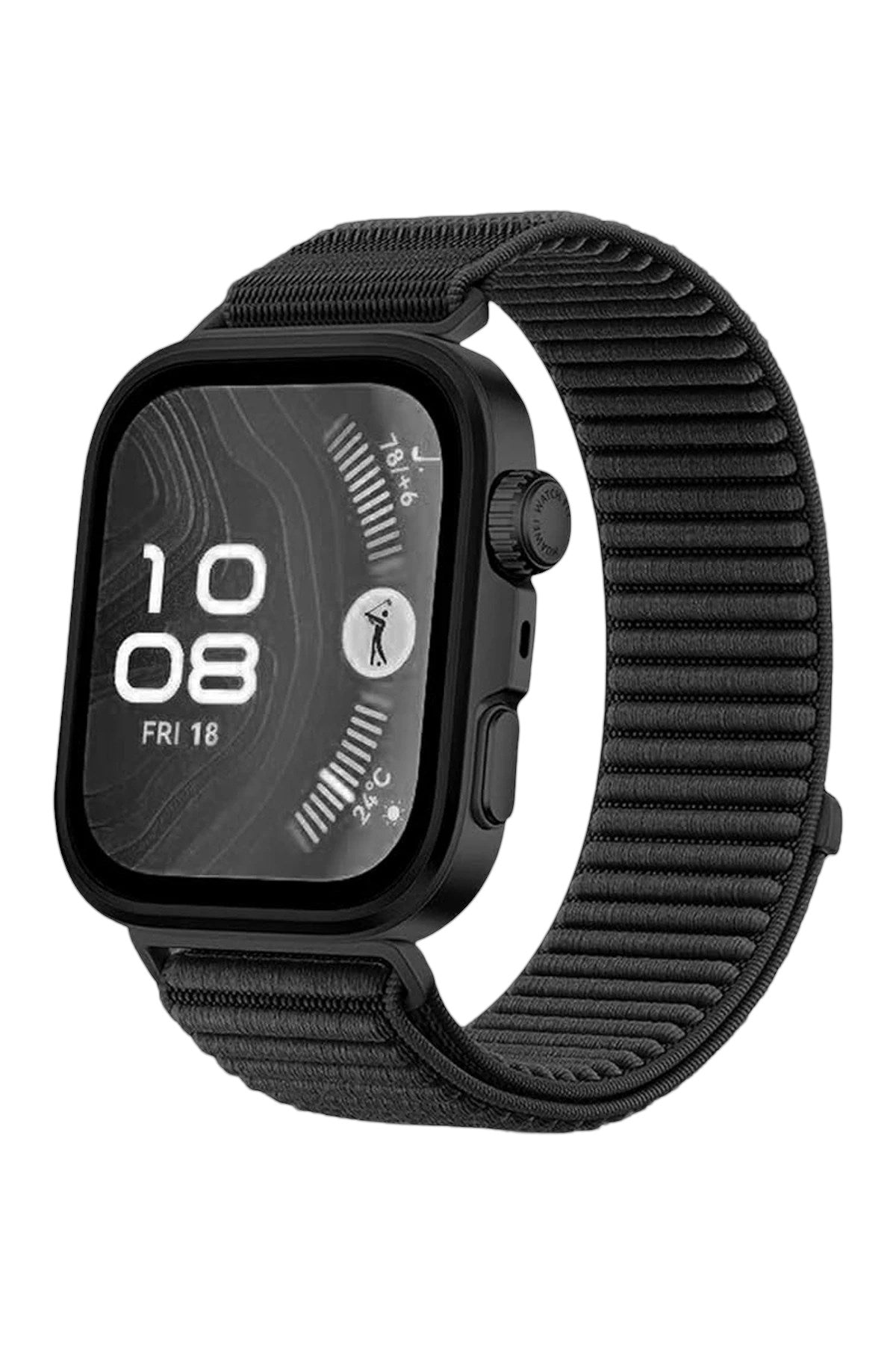 Mey İthalat® Huawei Fit 4 Braid Kordon - Siyah