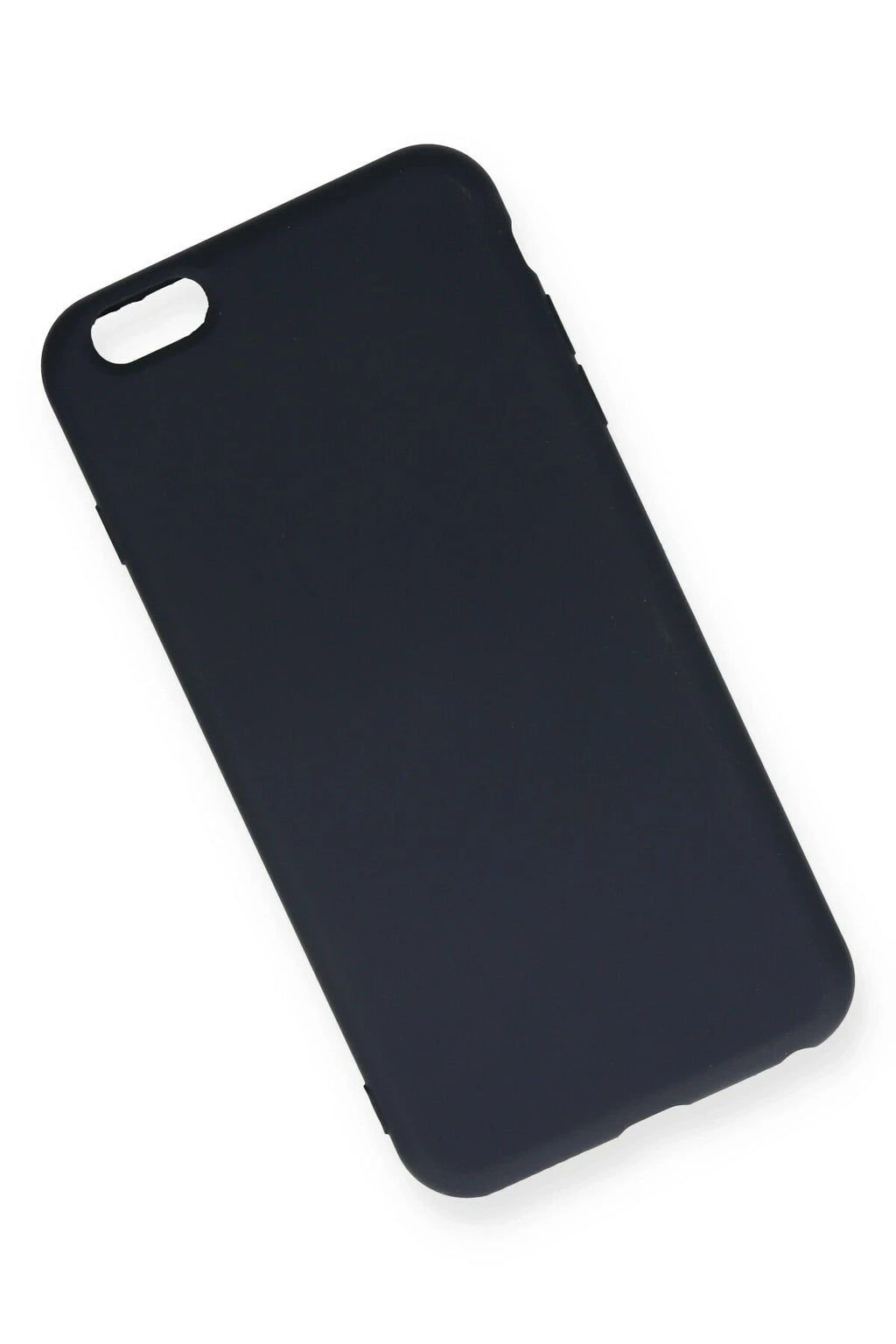 Mey İthalat® iPhone 6 Plus Kılıf Nano içi Kadife Silikon - Lacivert