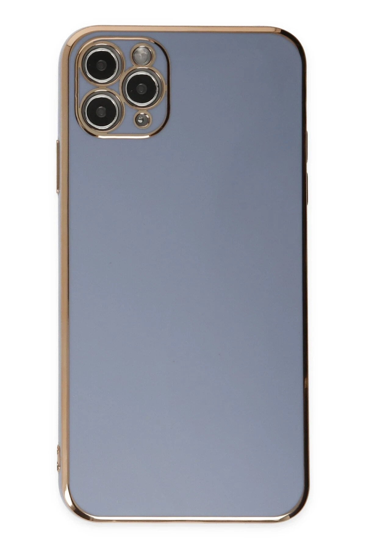 Mey İthalat® iPhone 11 Pro Max Kılıf Volet Silikon - Mavi