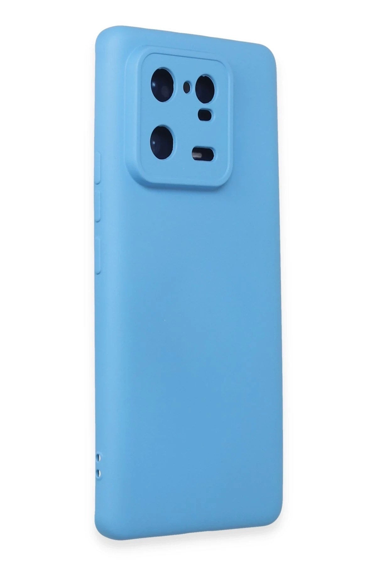 Mey İthalat® Mi 13 Pro Kılıf Nano içi Kadife Silikon - Mavi