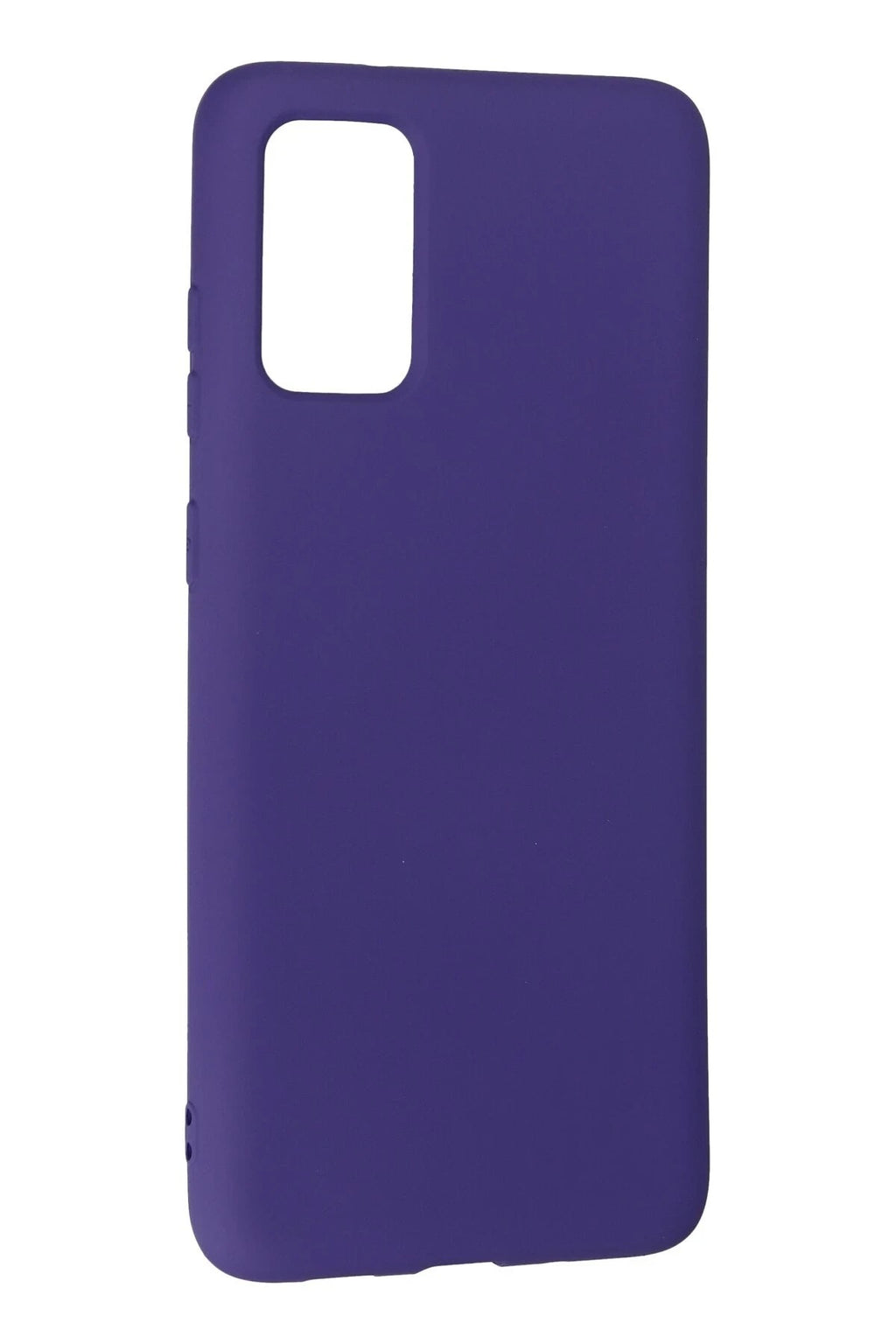 Mey İthalat® Samsung Galaxy S20 Plus Kılıf Nano içi Kadife Silikon - Mor