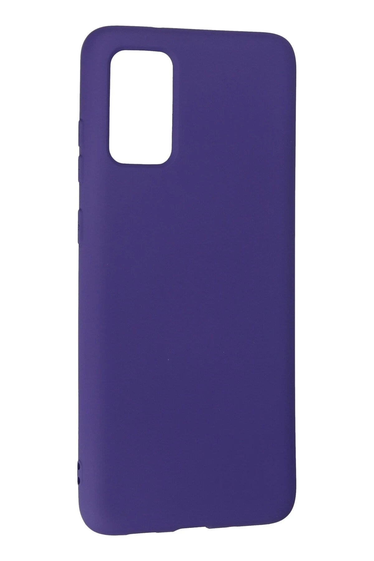 Mey İthalat® Samsung Galaxy S20 Plus Kılıf Nano içi Kadife Silikon - Mor
