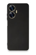 Mey İthalat® Realme C55 Kılıf First Silikon - Siyah
