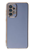 Mey İthalat® Samsung Galaxy A73 5G Kılıf Volet Silikon - Mavi