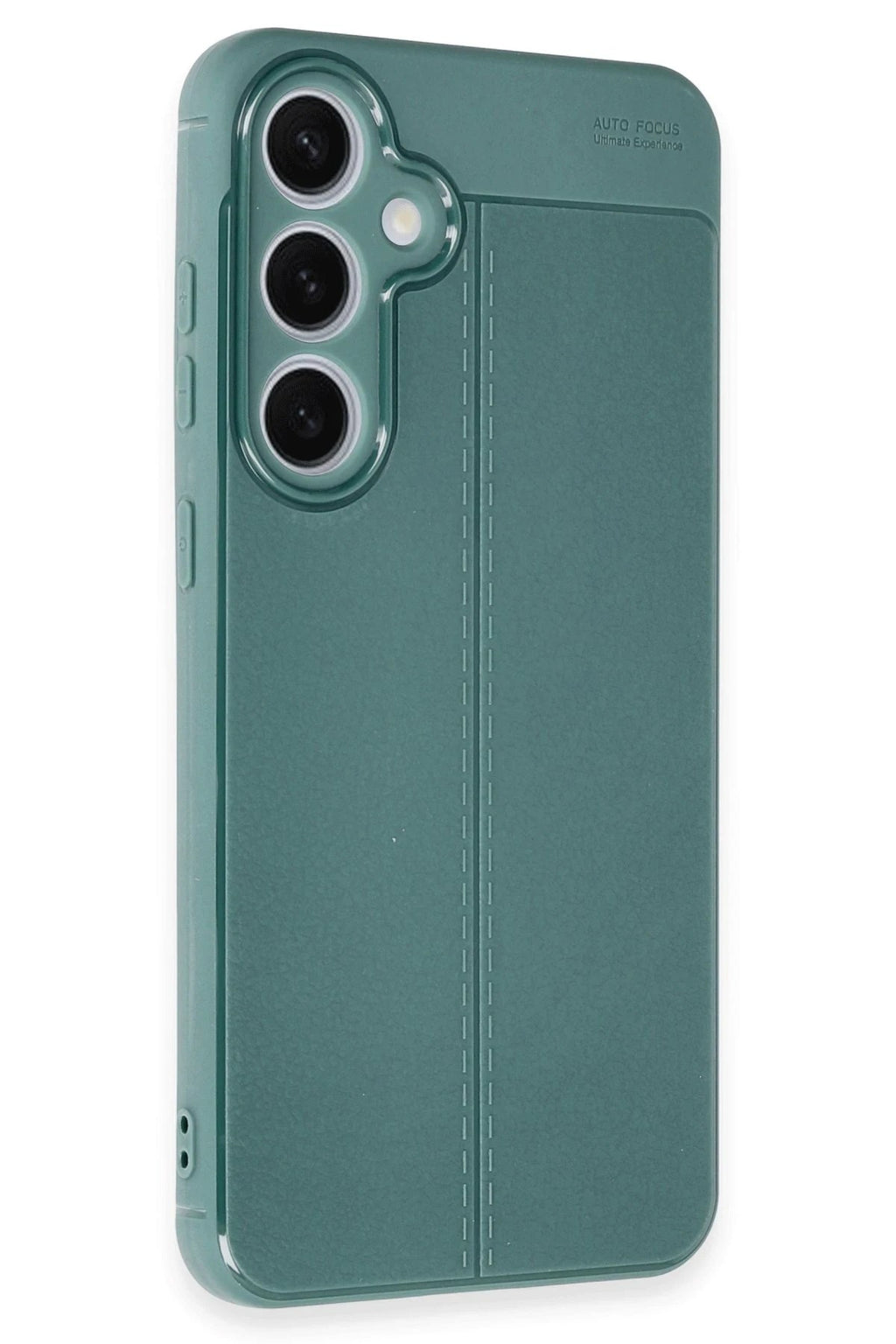 Mey İthalat® Samsung Galaxy S24 FE Kılıf Auto Focus Kapak - Koyu Yeşil