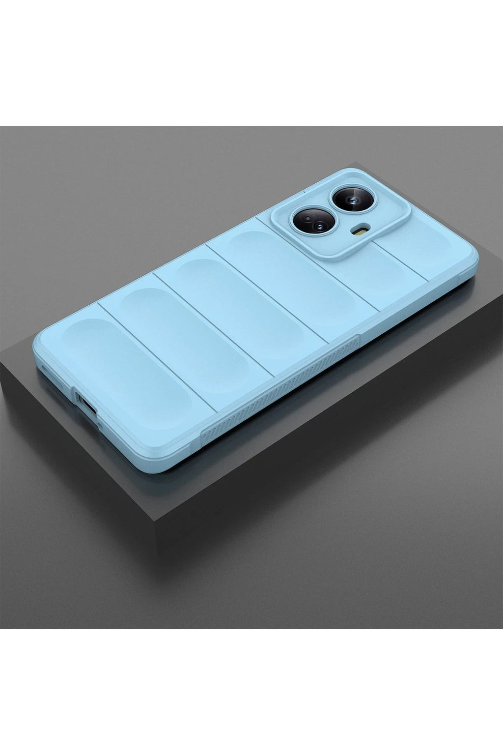 Mey İthalat® Realme 10 Pro 5G Kılıf Optimum Silikon - Sky Blue