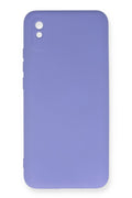 Mey İthalat® Redmi 9A Kılıf Nano içi Kadife Silikon - Lila