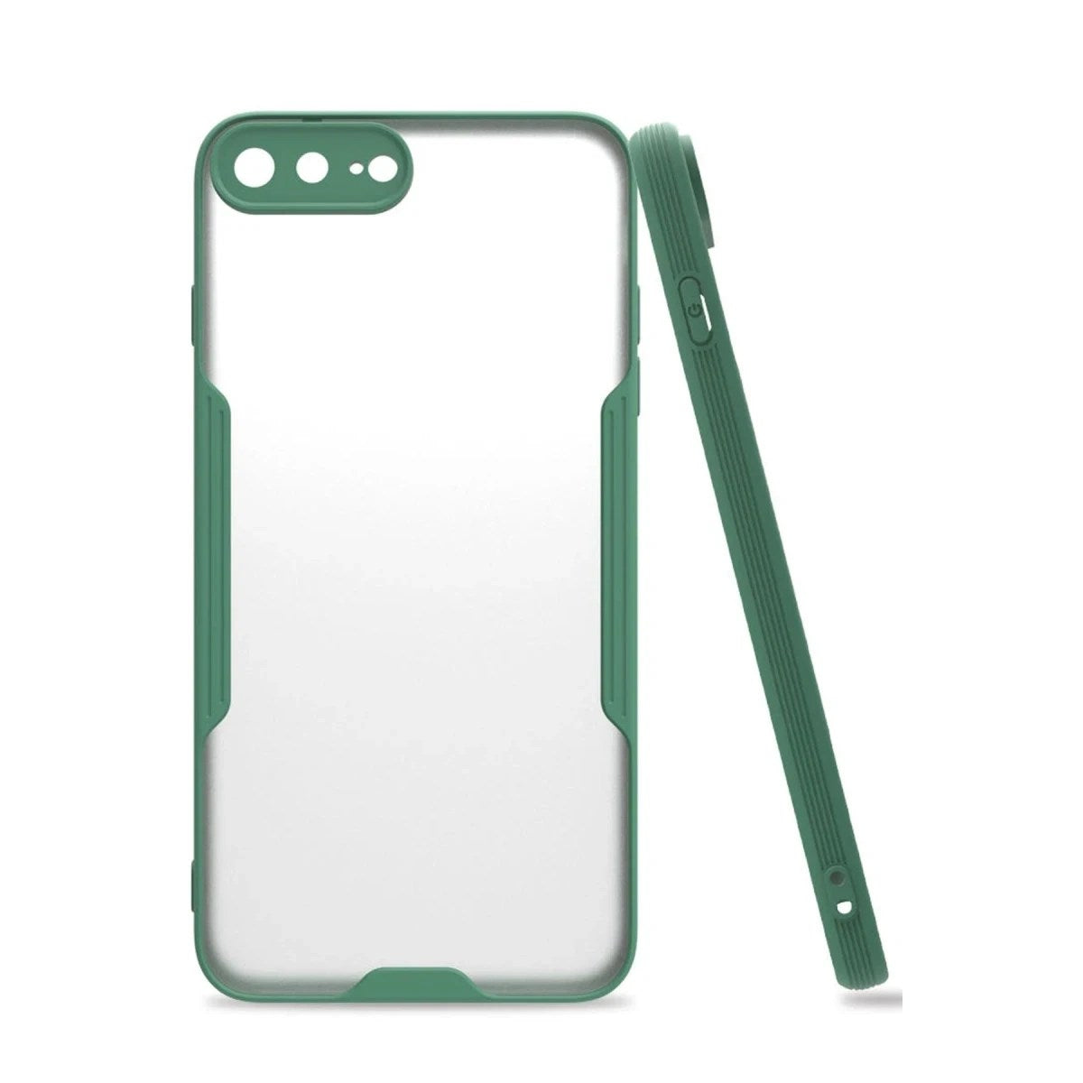 Mey İthalat® iPhone 7 Plus Kılıf Platin Silikon - Yeşil