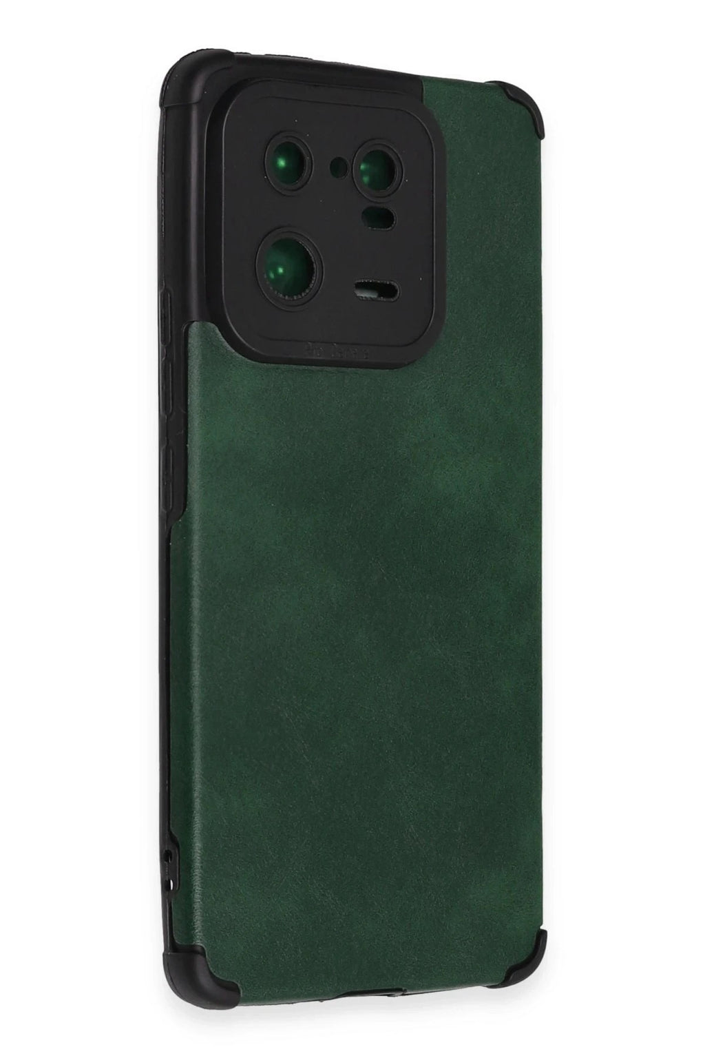 Mey İthalat® Mi 13 Pro Kılıf Loop Deri Silikon - Yeşil