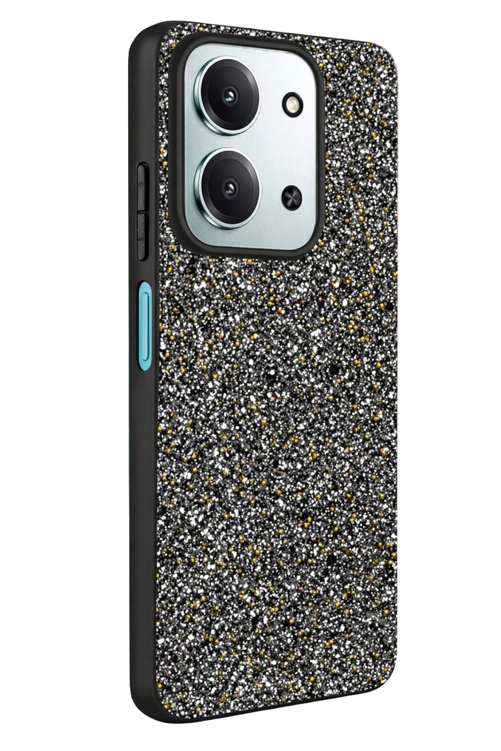 Mey İthalat® Redmi 15C 4G Bright Simli Kapak - Gold