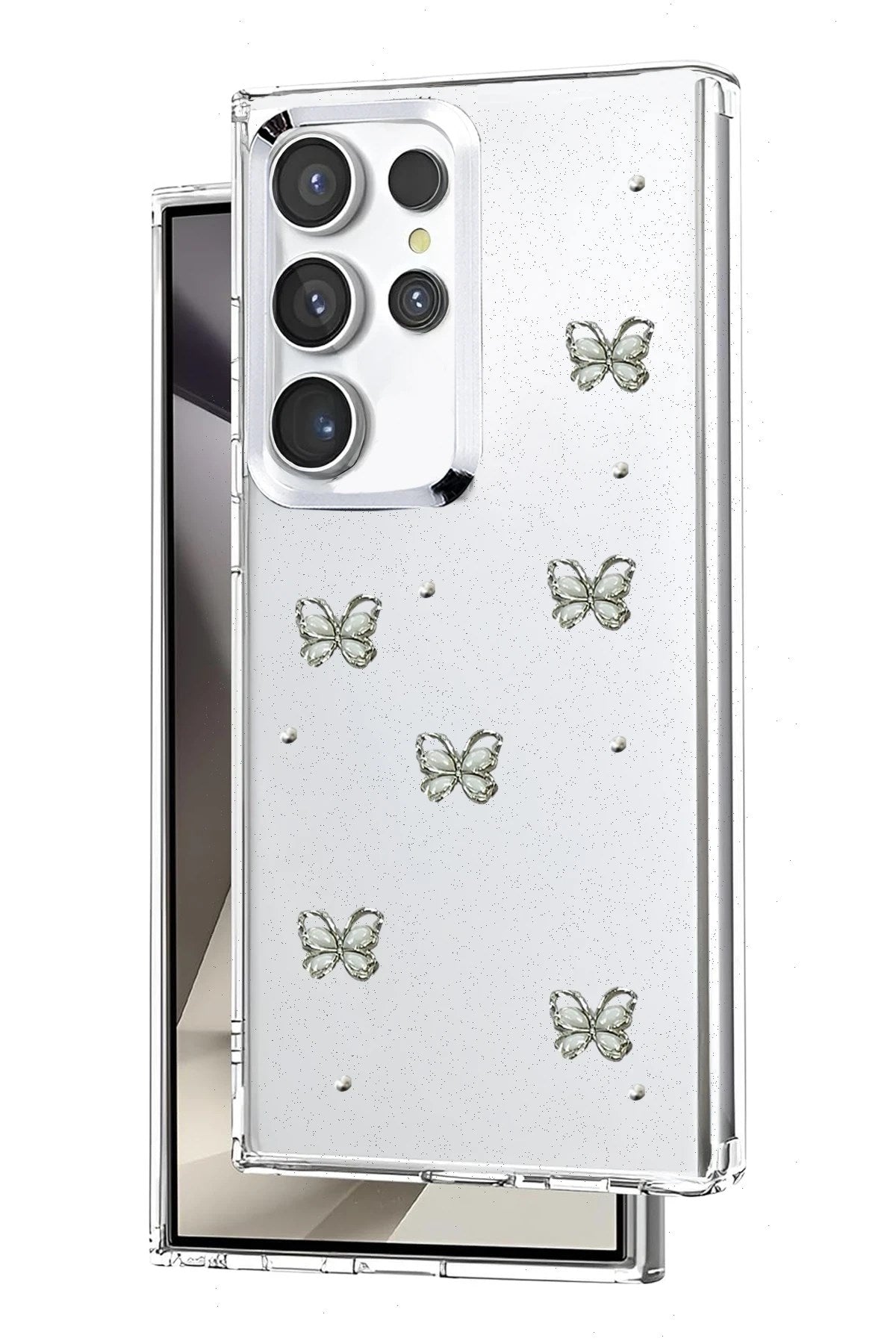 Mey İthalat® Samsung Galaxy S24 Ultra Fiyonk Desenli Kapak - Desen 9