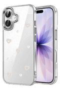 Mey İthalat® iPhone 16 Plus Fiyonk Desenli Kapak - Desen 10
