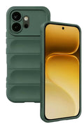 Mey İthalat® Huawei Honor 600 Optimum Silikon - Koyu Yeşil