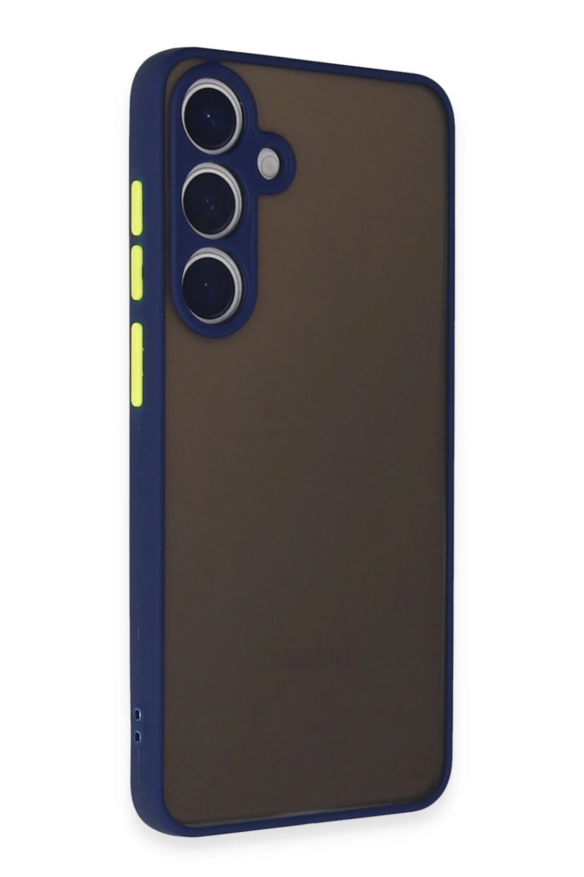 Mey İthalat® Samsung Galaxy S24 Kılıf Montreal Silikon Kapak - Lacivert