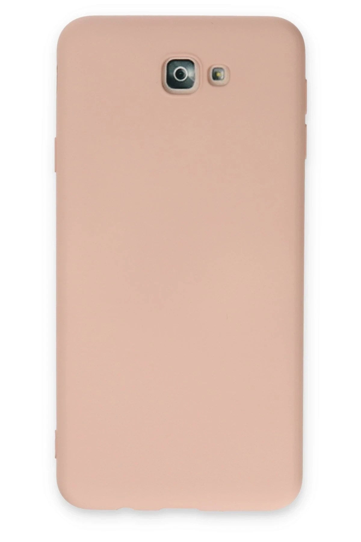 Mey İthalat® Samsung Galaxy J7 Prime Kılıf Nano içi Kadife Silikon - Pudra