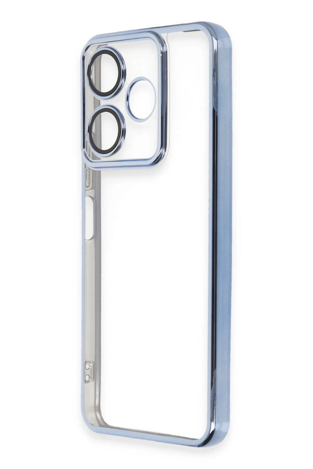 Mey İthalat® Redmi 13 4G Kılıf Lensli Silikon - Açık Mavi
