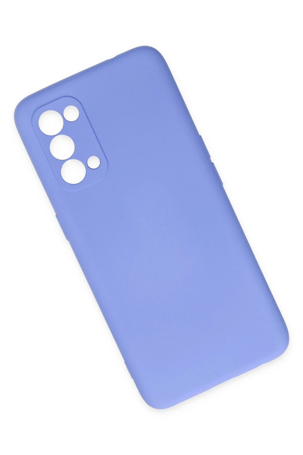 Mey İthalat® Reno 5 Kılıf Nano içi Kadife Silikon - Lila