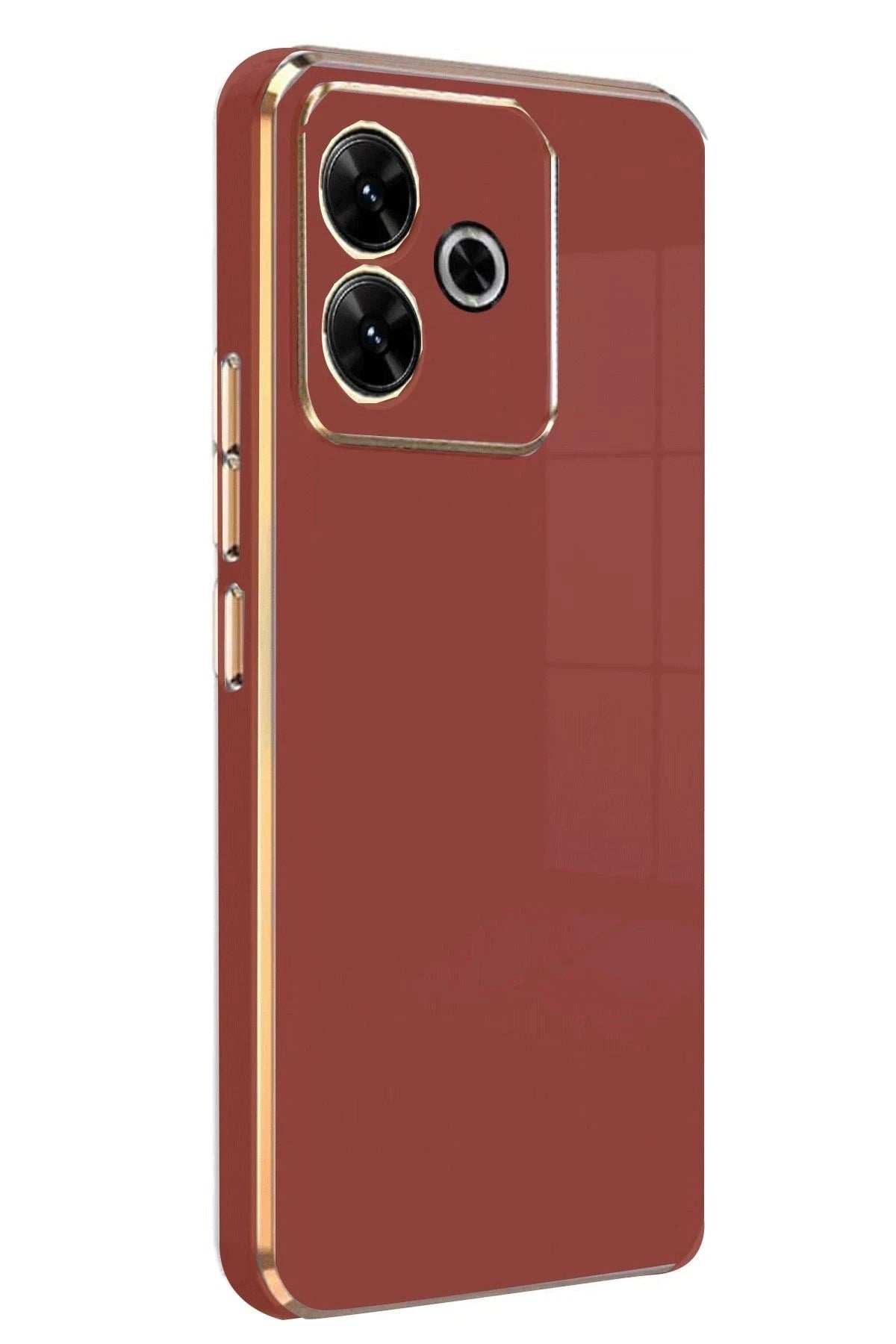 Mey İthalat® Redmi 13 4G Kılıf Volet Silikon - Kırmızı