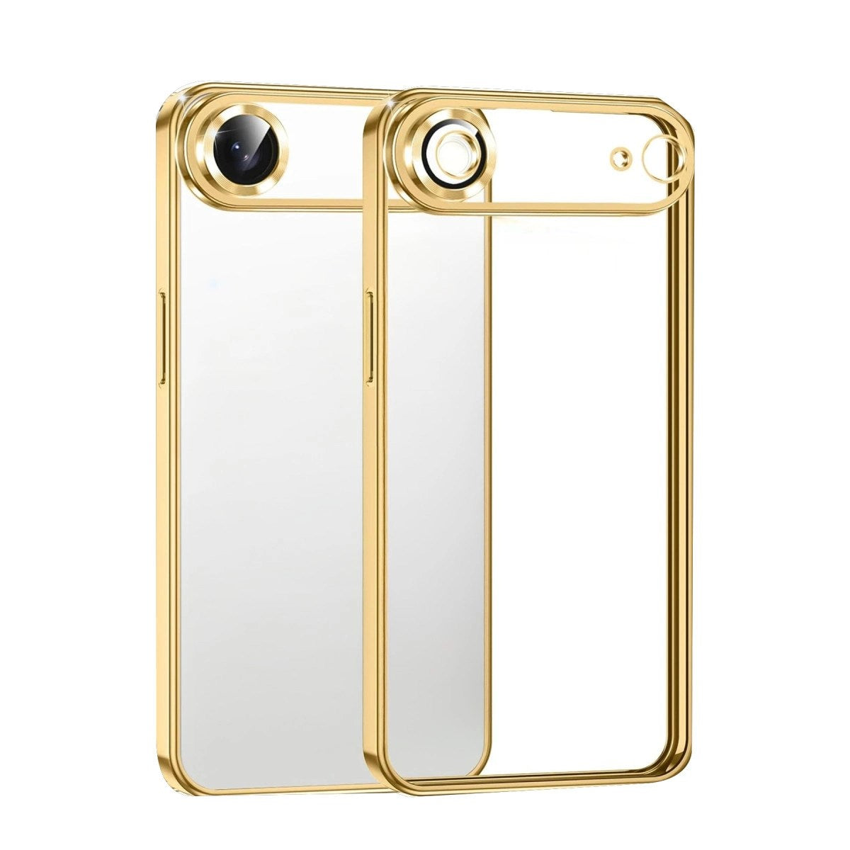 Mey İthalat® iPhone 17 Air Lensli Silikon - Gold