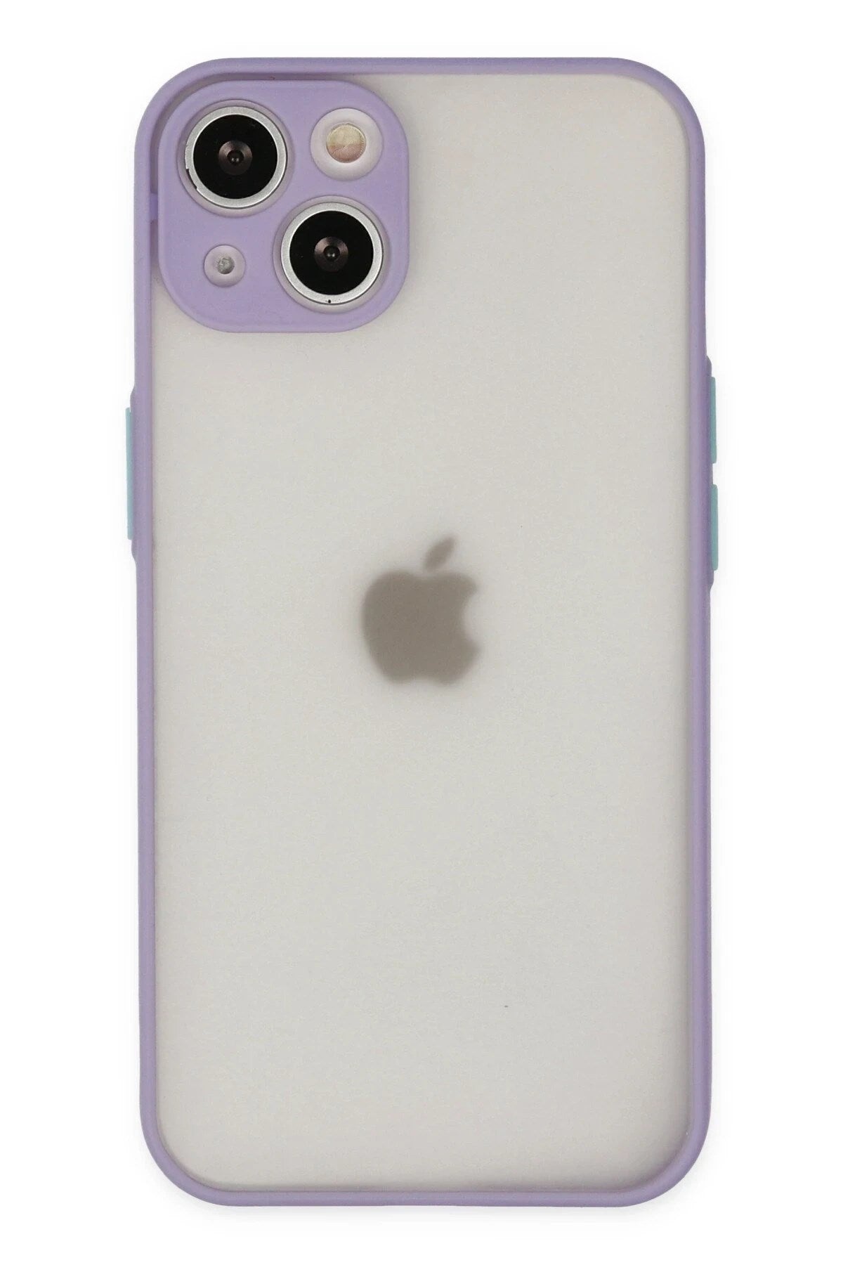 Mey İthalat® iPhone 15 Plus Kılıf Montreal Silikon Kapak - Mor