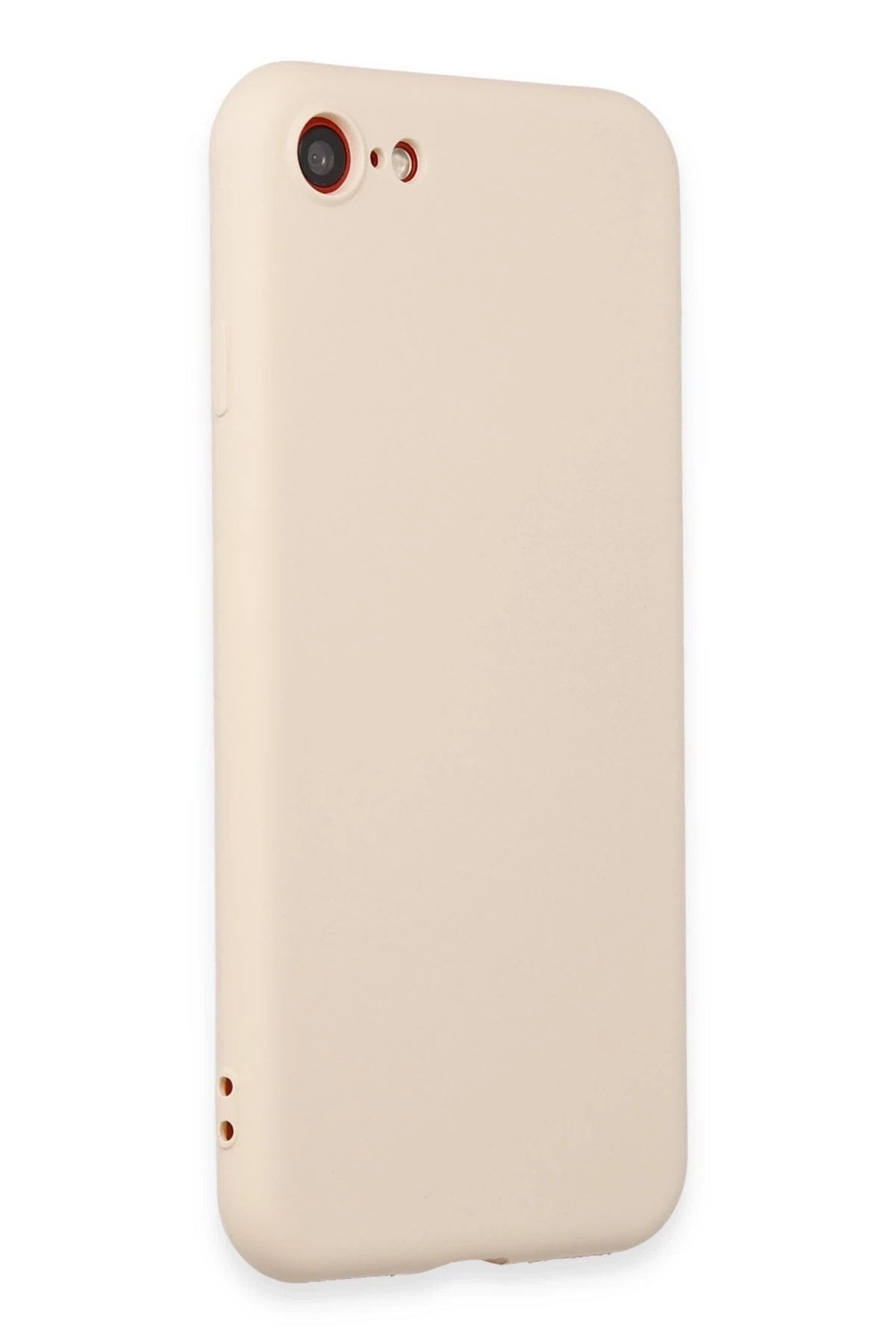 Mey İthalat® iPhone 7 Kılıf First Silikon - Krem