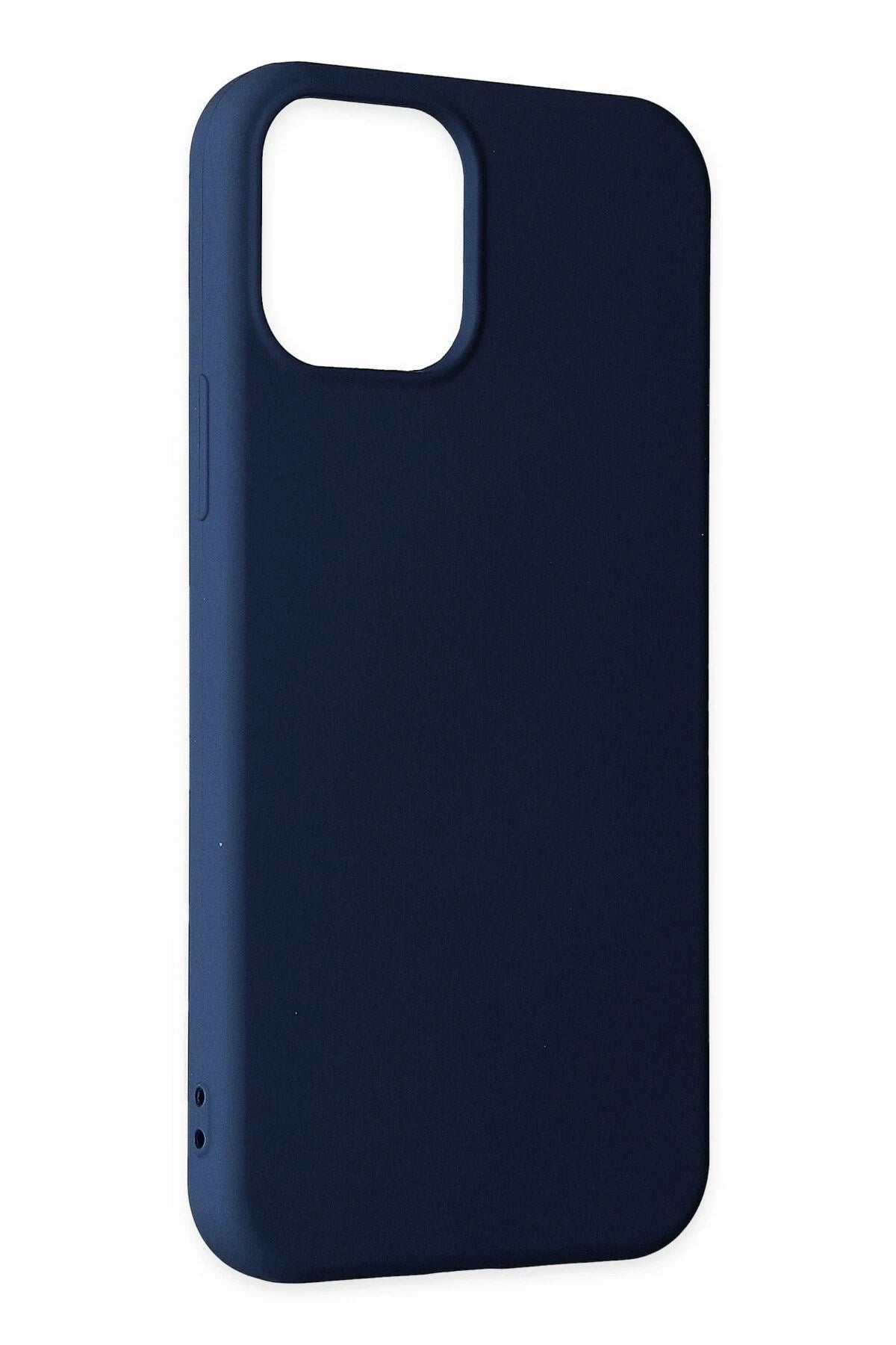 Mey İthalat® iPhone 11 Pro Max Kılıf Nano içi Kadife Silikon - Lacivert