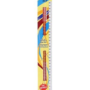 Örgü Şiş Cetvelli 3,5 Numara 35 Cm