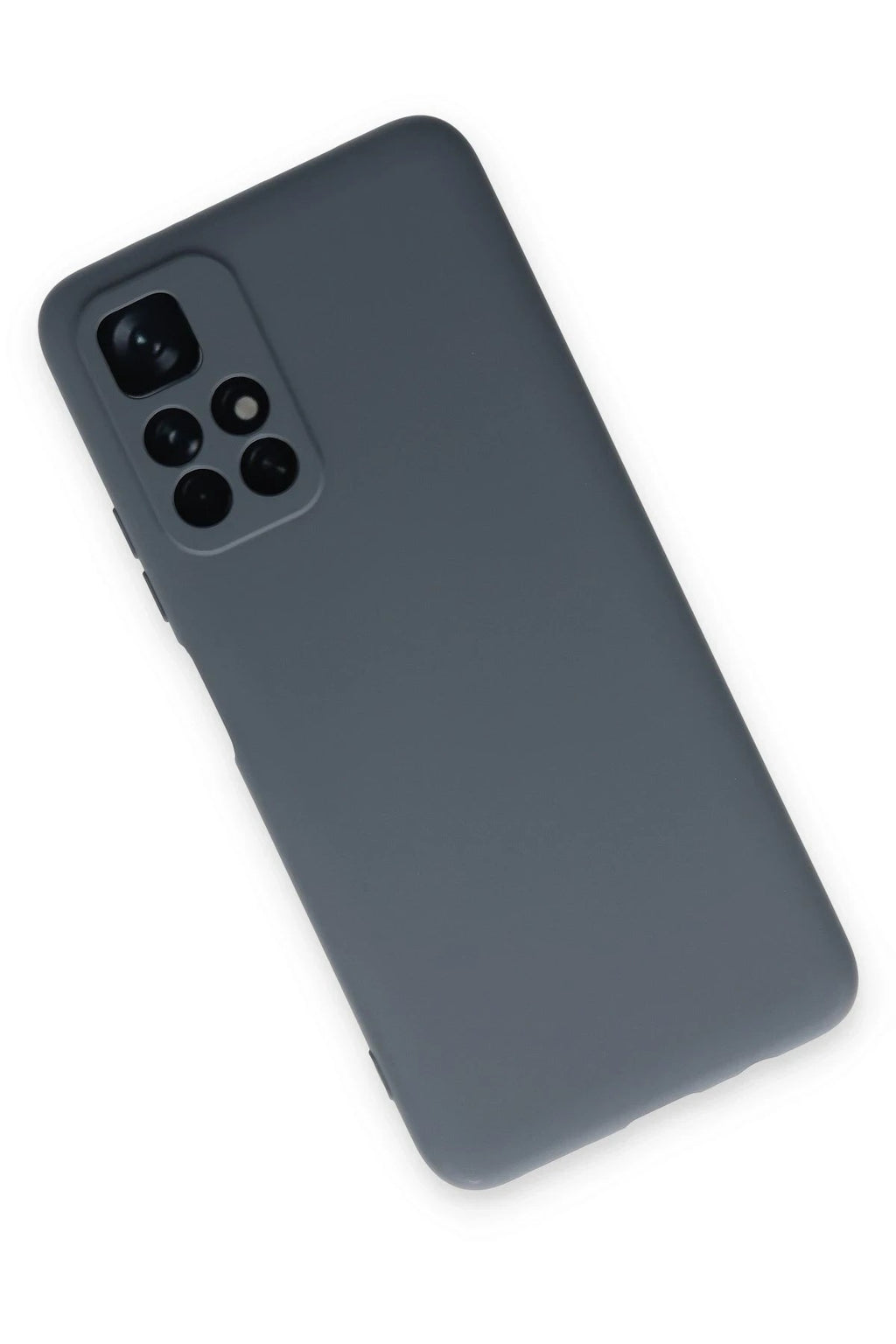 Mey İthalat® Redmi Note 11T Kılıf Nano içi Kadife Silikon - Gri