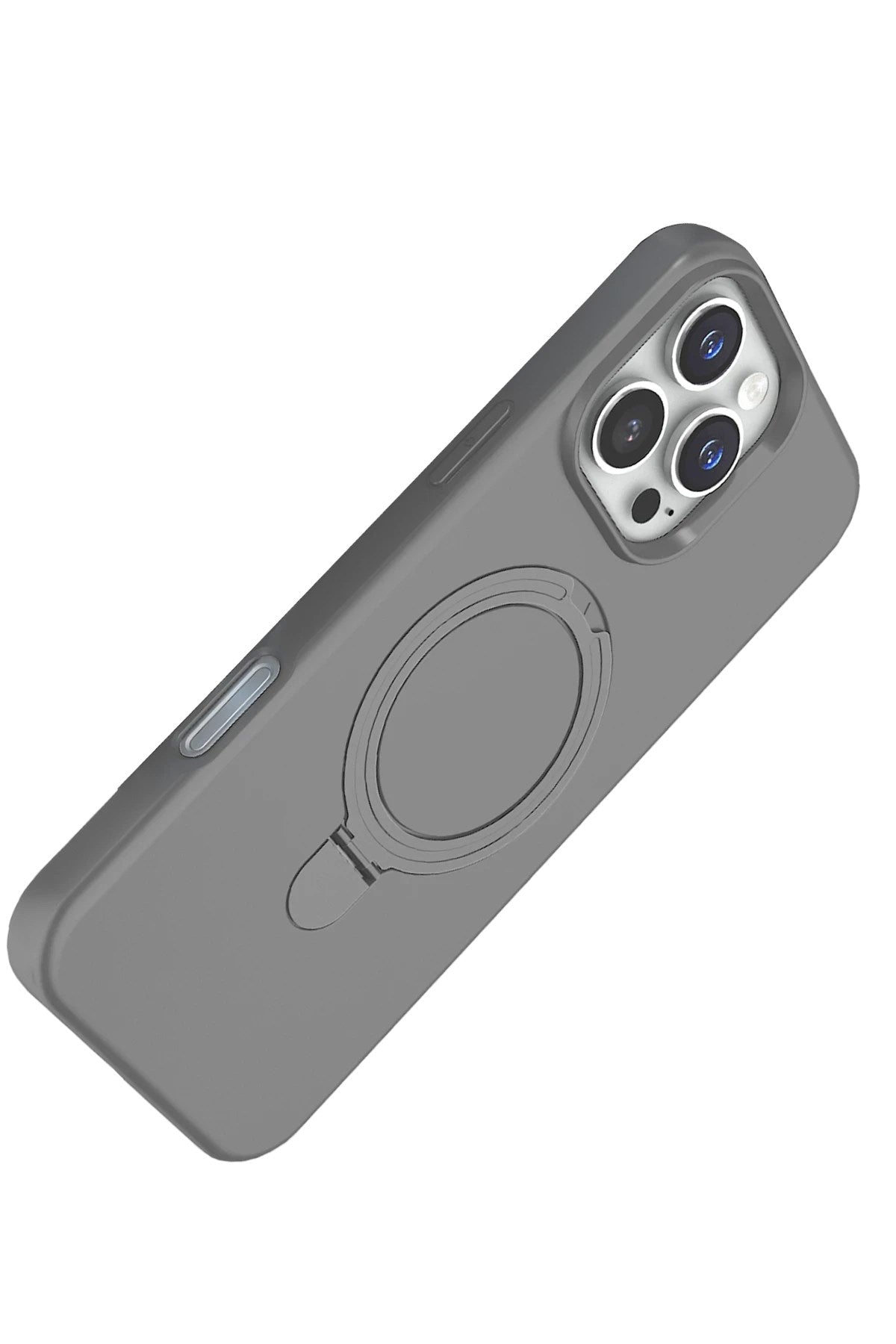 Mey İthalat® iPhone 16 Pro Regal Magsafe Standlı Kapak - Titan Gri