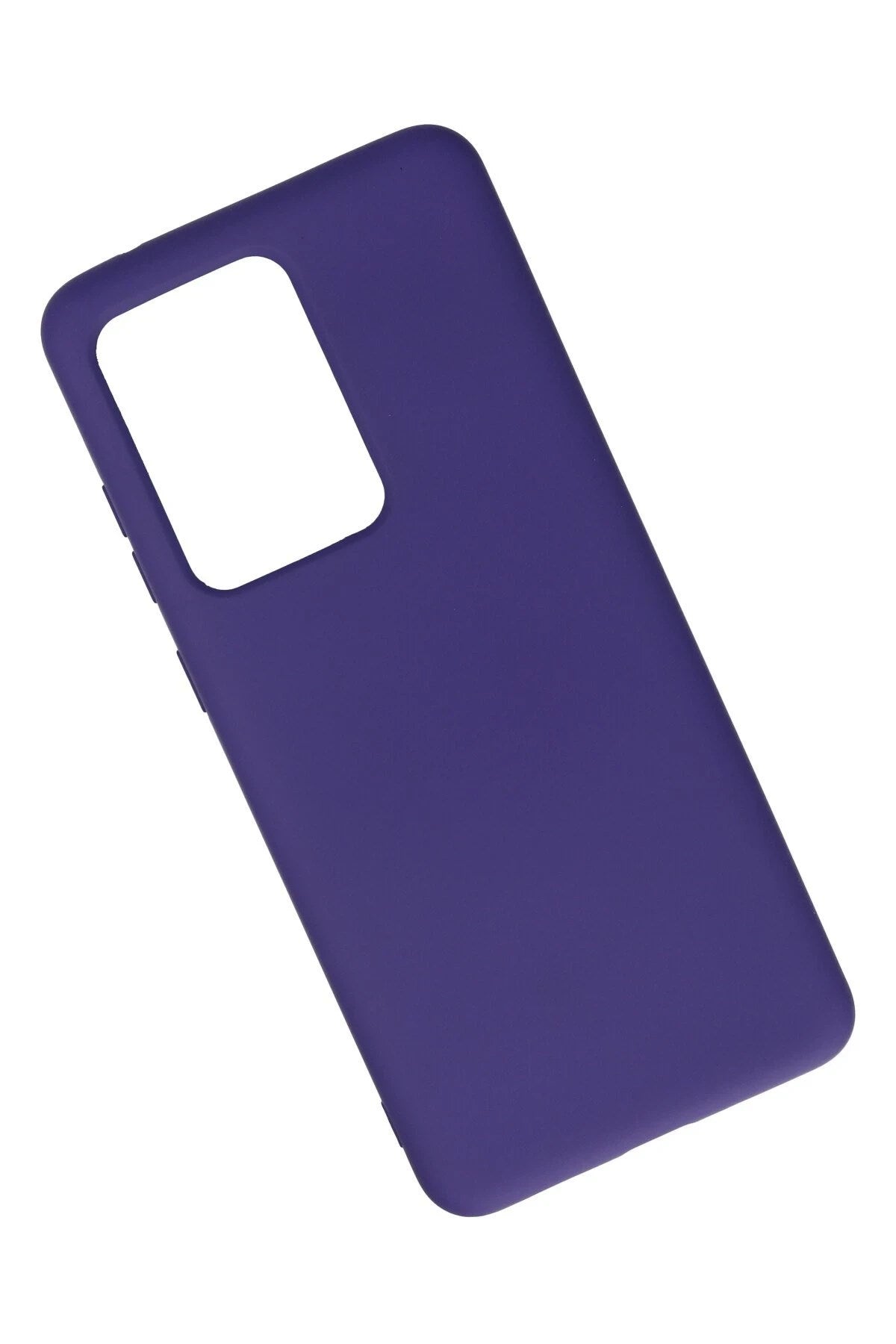 Mey İthalat® Samsung Galaxy S20 Ultra Kılıf Nano içi Kadife Silikon - Mor