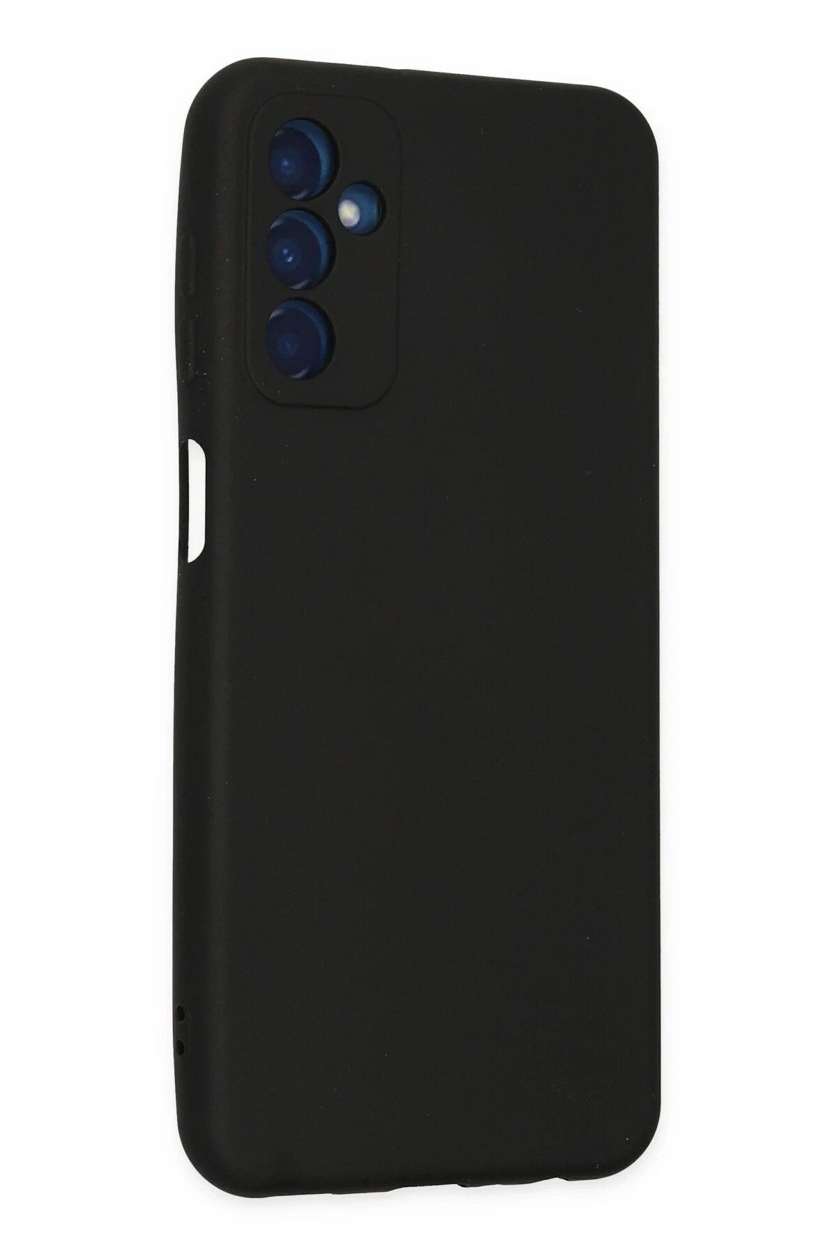 Mey İthalat® Samsung Galaxy M23 Kılıf Nano içi Kadife Silikon - Siyah