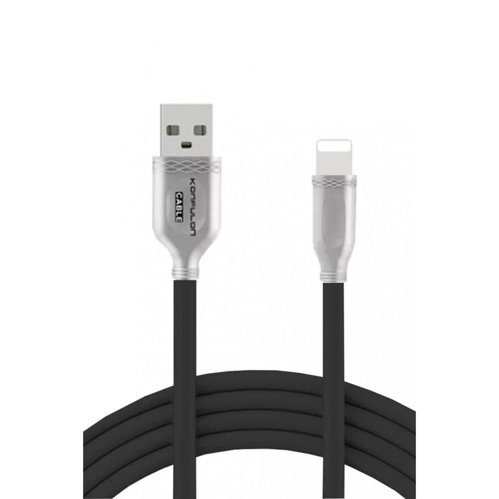 Mey İthalat® S48 Lightning Kablo iphone Uyumlu 1M 3A - Siyah