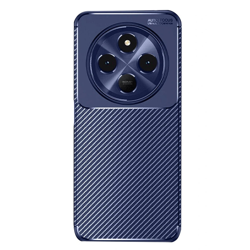 Mey İthalat® Redmi 14C Kılıf Auto Focus Karbon Kapak - Lacivert