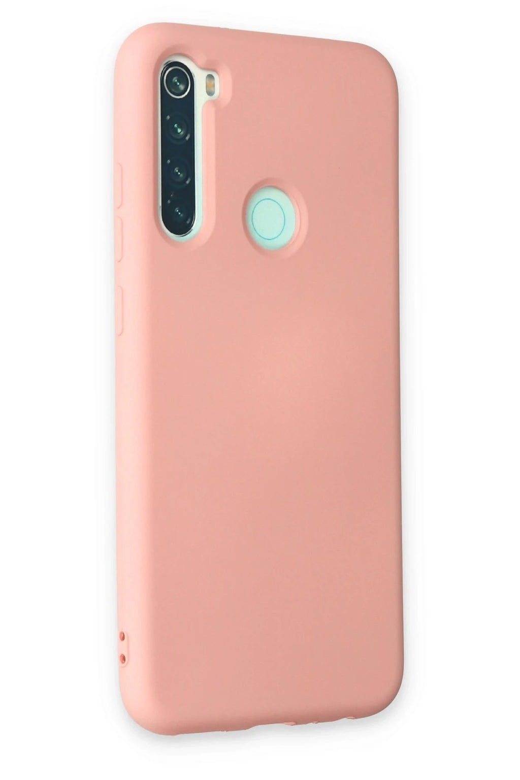 Mey İthalat® Redmi Note 8 Kılıf Nano içi Kadife Silikon - Pudra