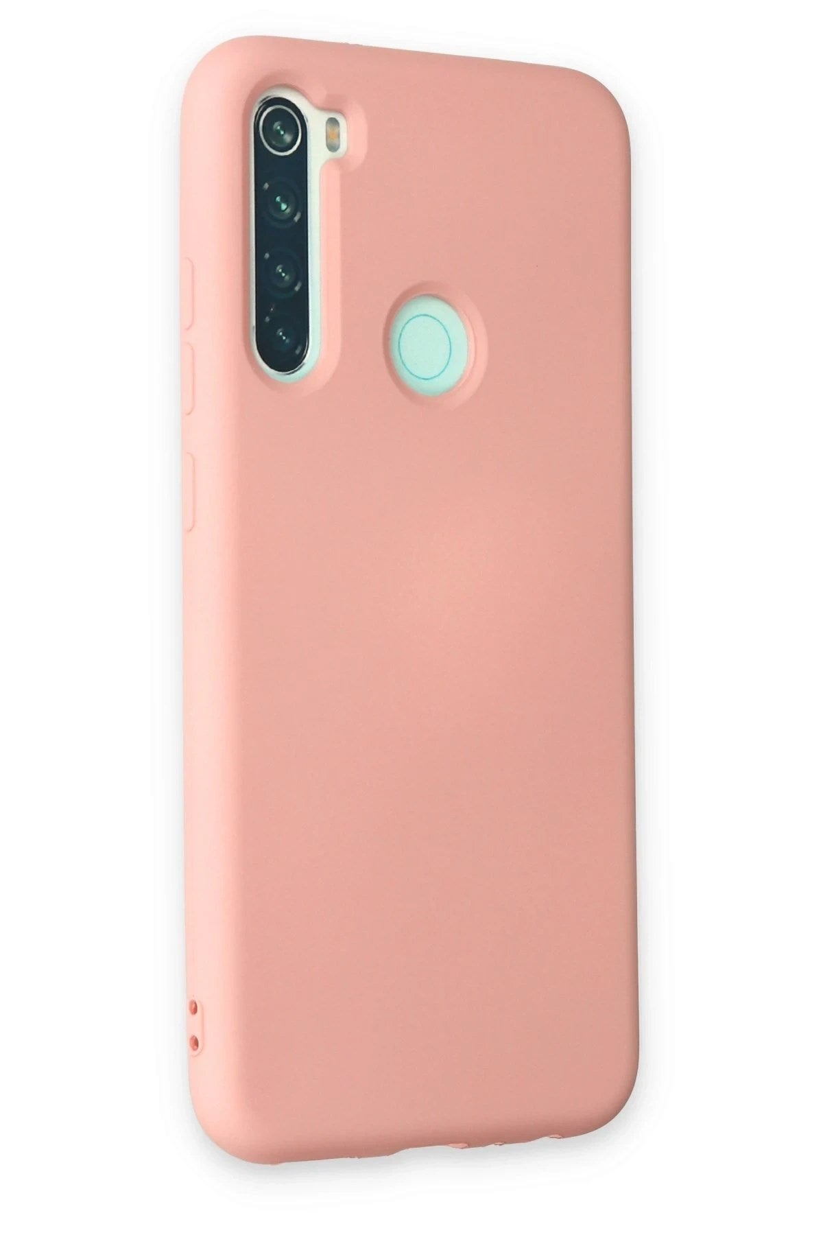 Mey İthalat® Redmi Note 8 Kılıf Nano içi Kadife Silikon - Pudra
