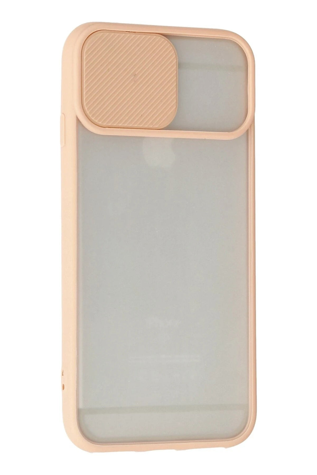 Mey İthalat® iPhone 6 Plus Kılıf Palm Buzlu Kamera Sürgülü Silikon - Pembe
