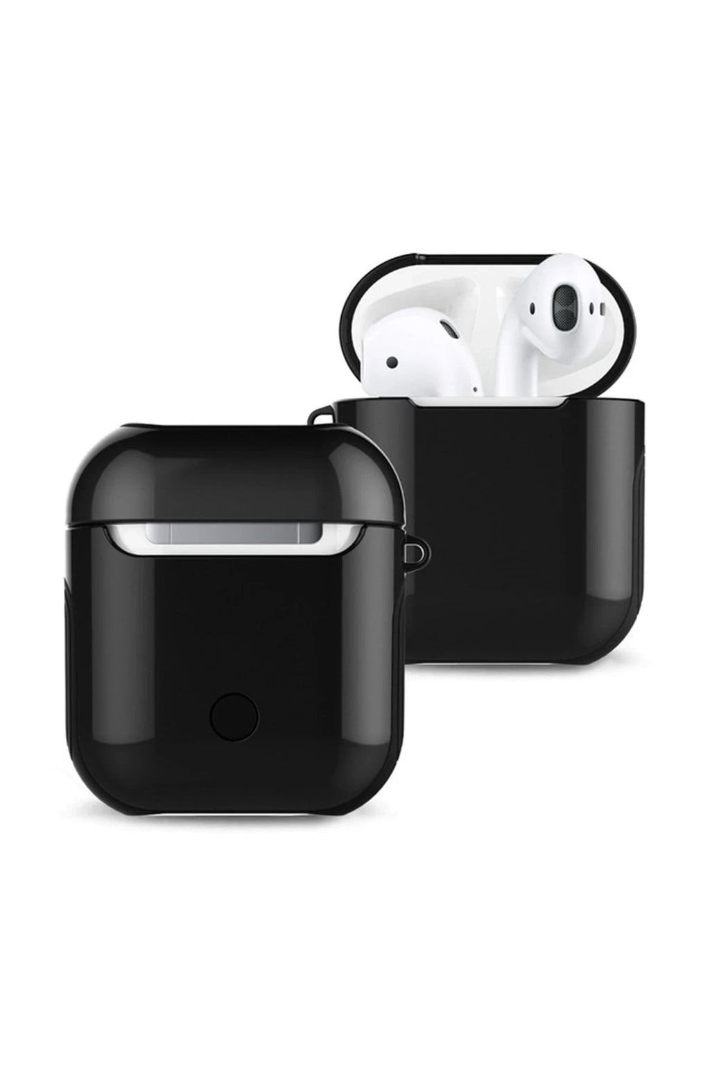 Mey İthalat® Airpods 2 (2.nesil) 3in1 Kılıf - Siyah