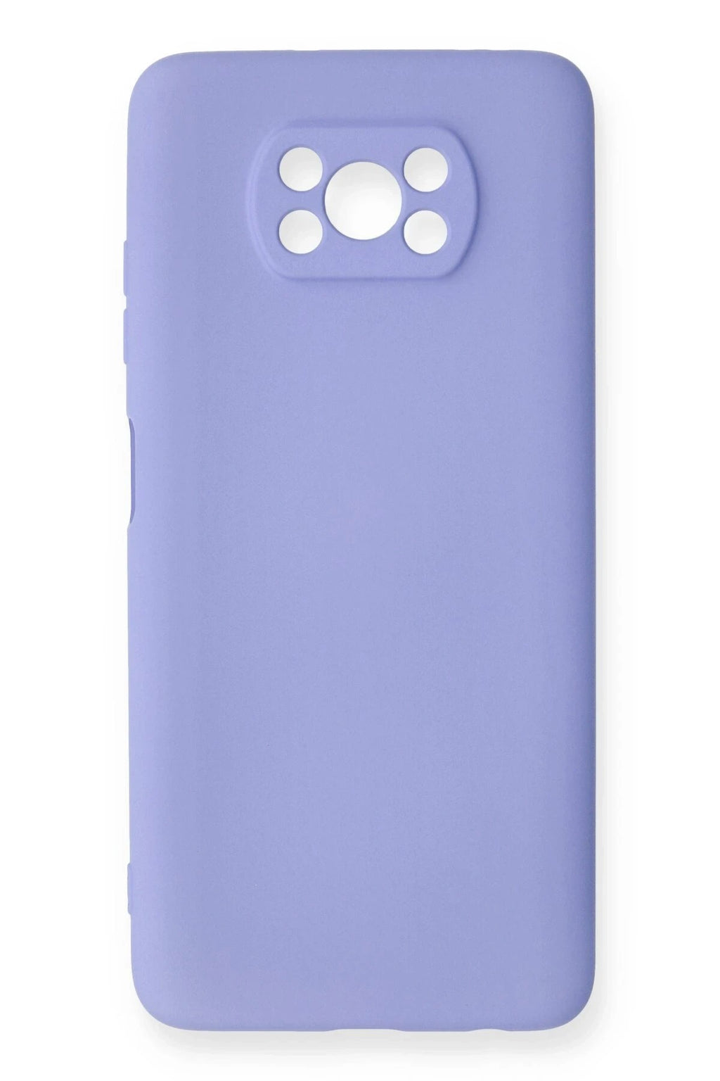 Mey İthalat® Pocophone X3 Kılıf Nano içi Kadife Silikon - Lila
