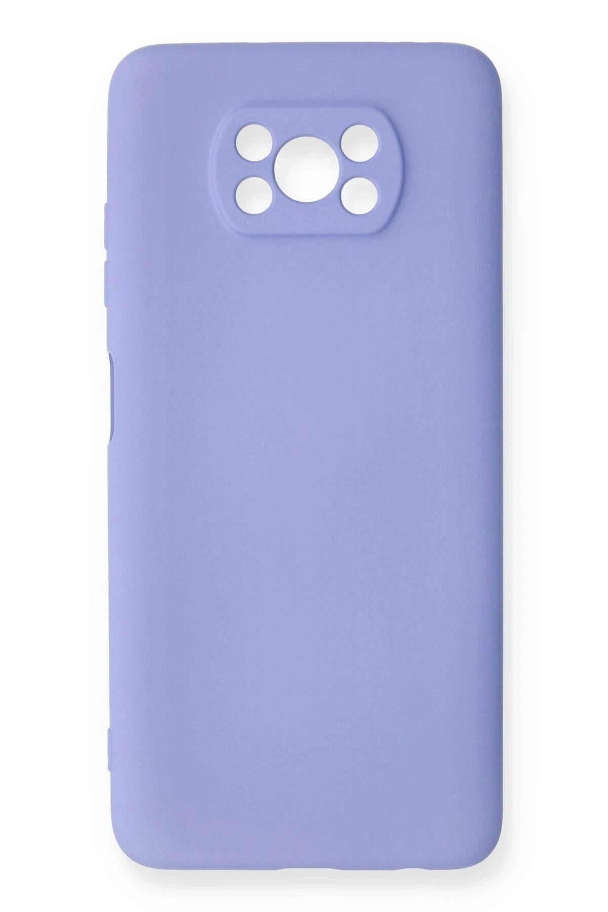 Mey İthalat® Pocophone X3 Kılıf Nano içi Kadife Silikon - Lila
