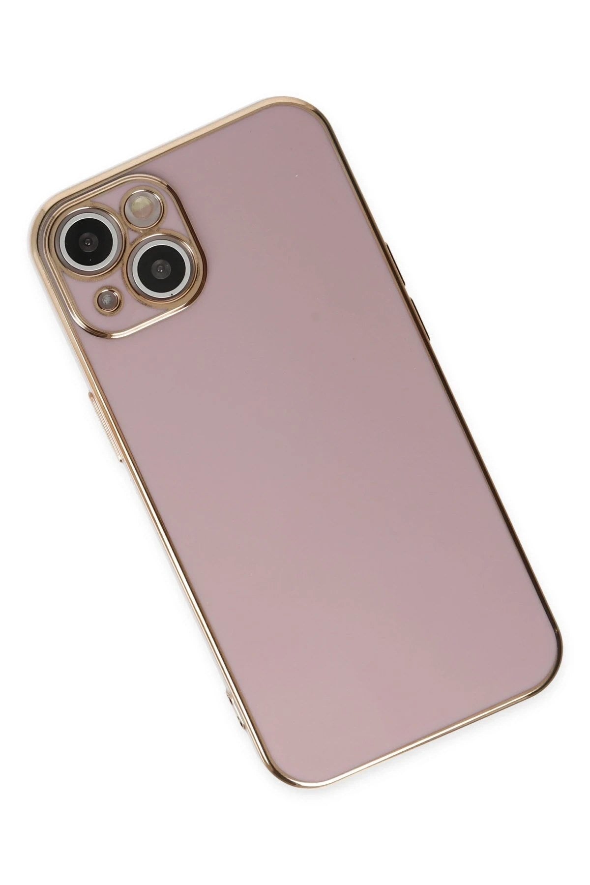 Mey İthalat® iPhone 14 Kılıf Volet Silikon - Mor