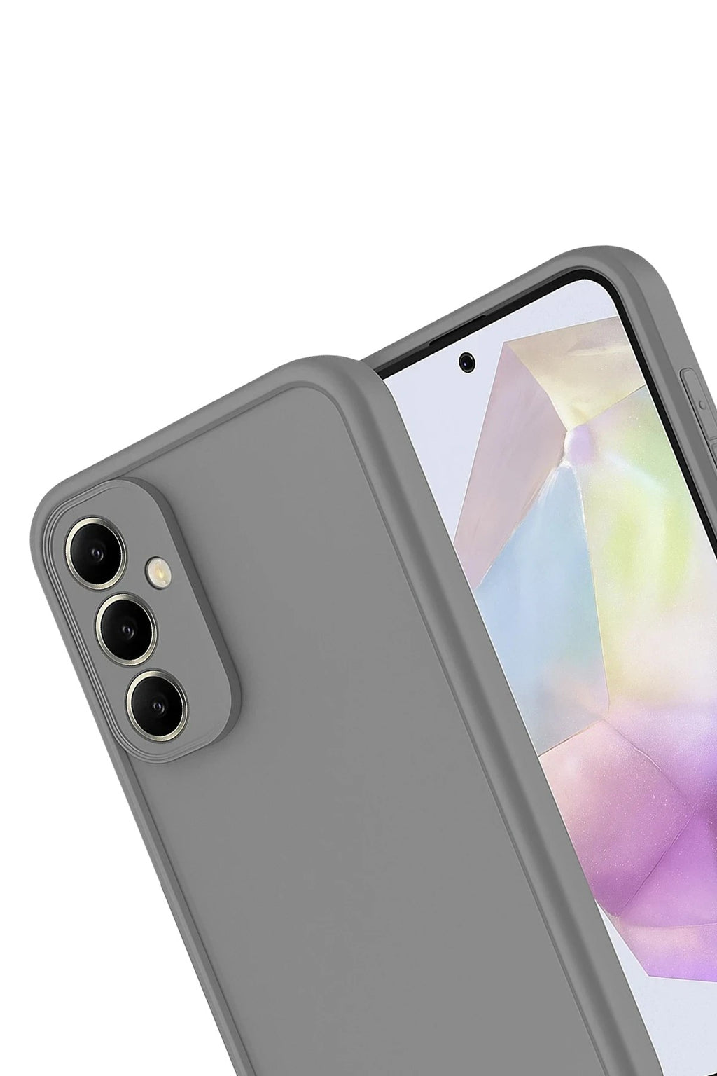 Mey İthalat® Samsung Galaxy A17 5G Viera Silikon - Gri