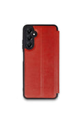 Mey İthalat® Samsung Galaxy S24 FE Kılıf Flip Cover - Kırmızı