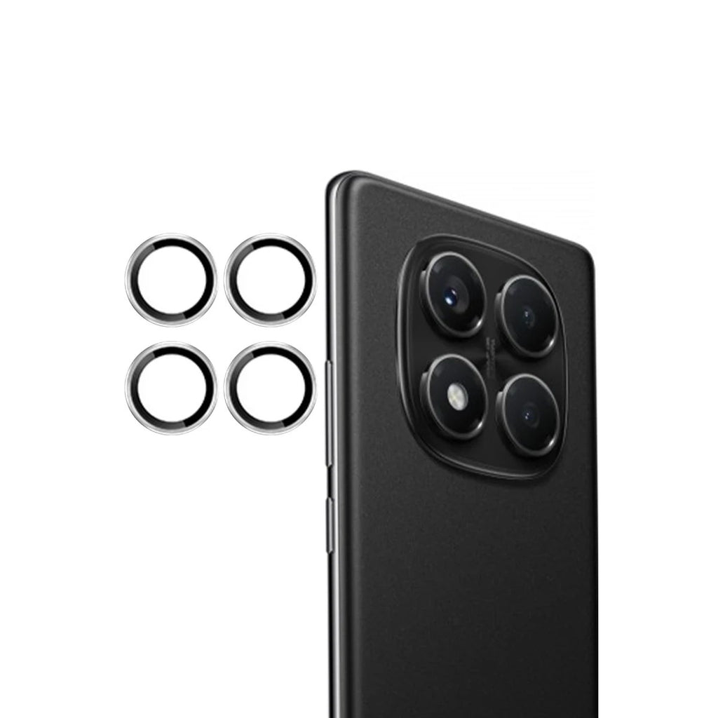 Mey İthalat® Redmi Note 14 Pro 4G PVD Metal Kamera Lens - Gümüş