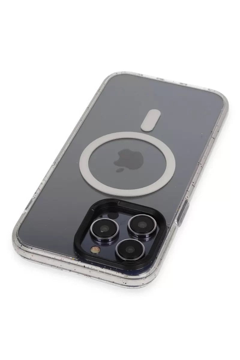 Mey İthalat® iPhone 14 Pro Max Kılıf Tigra Magsafe Kapak - Beyaz